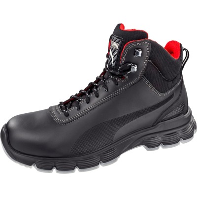 Sicherheits-Knöchelstiefel Pioneer Mid 630101, S3 ESD SRC, schwarz, Größe 40 von Puma Safety