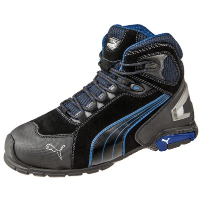 Sicherheits-Knöchelstiefel Rio Black Mid, S3 SRC, schwarz, Größe 39 von Puma Safety