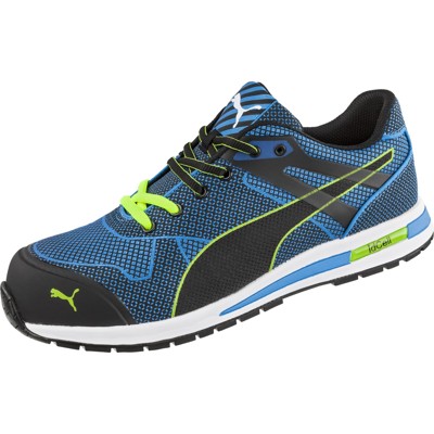 Sicherheitshalbschuh Blaze Knit Low 643060, S1P HRO SRC, blau, Größe 42 von Puma Safety