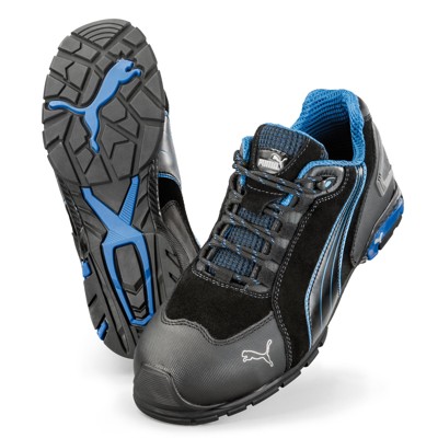 Sicherheitshalbschuh Rio Black Low, S3 SRC, schwarz, Größe 40 von Puma Safety