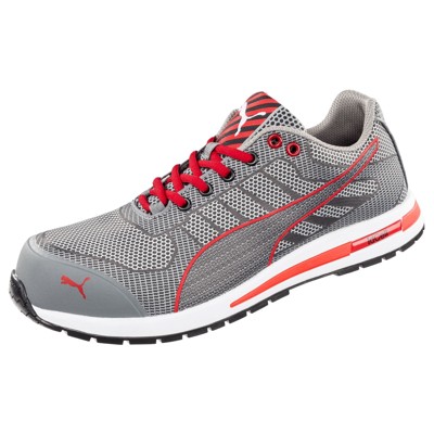 Sicherheitshalbschuh Xelerate Knit Low 643070, S1P HRO SRC, grau, Größe 40 von Puma Safety