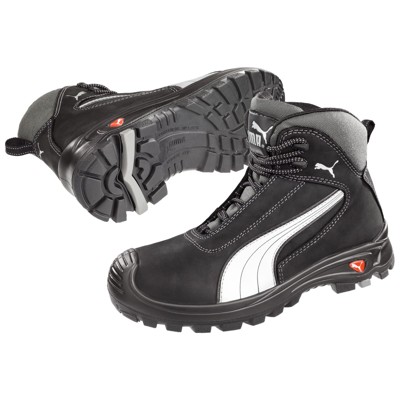 Sicherheitsstiefel Cascades Mid, S3 HRO SRC, schwarz, Größe 41 von Puma Safety