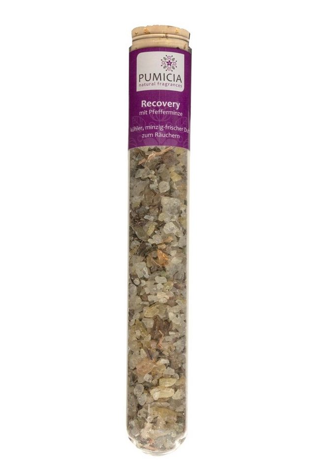 Pumicia Räucherbox Räucherwerk mit Pfefferminze "Recovery" von Pumicia