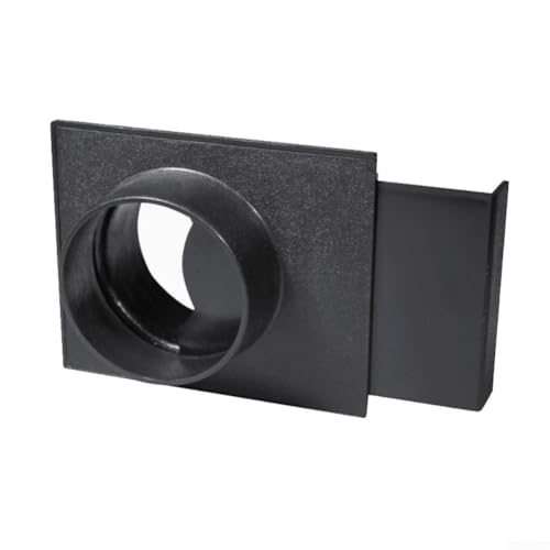 100 mm Lüftungsk-Verbindungsstück, ABS-Kunststoff, Dreiwege-Ventiladapter für Staubsammler und Staubsaugersysteme, effiziente Luftstromregelung von Pumixiy