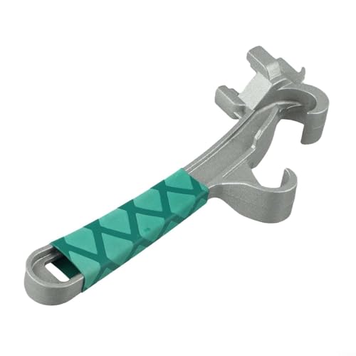Aluminium 3 in 1 Trommelspundschlüssel Werkzeug 55 Gallonen Stahl Kunststoff Trommel Deckelöffner Multifunktions-Handwerkzeug für Kraftstofffarbe Wasserbehälter 10-55 Gallonen (B) von Pumixiy