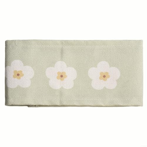 Atmungsaktiver Baumwoll-Leinen-Heizkörper-Staubschutz in Grün mit integriertem Magnet zur sicheren Befestigung, blockiert Staub, verbergt Heizkörper und verleiht Ihrem Zuhause Stil (60 cm) von Pumixiy