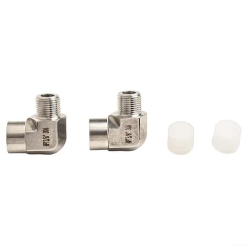 Für NPT-Außengewinde für weibliche Rohrverbinder, geschmiedeter Barstock-Straßenbogen für industrielle Sanitäranwendungen, 304 Edelstahl, 90-Grad-Winkelverschraubung, 3/8 für Zoll Für NPT-Außengewinde für weibliche Rohrverbinder, geschmiedeter Barstock-Straßenbogen für industrielle Sanitäranwendungen, 304 Edelstahl, 90-Grad-Winkelverschraubung, 3/8 für Zoll von Pumixiy