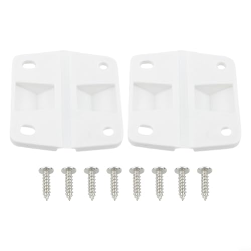 Kunststoff-Kühlerscharnier für Coleman, 2 Scharniere plus 8 Schrauben, kompatible Truhen, Ersatz für Eis-Modelle Kunststoff-Kühlerscharnier für Coleman, 2 Scharniere plus 8 Schrauben, kompatible Truhen, Ersatz für Eis-Modelle von Pumixiy