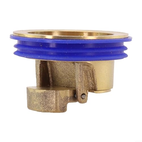 Kupfer-Bodenablaufkern, geruchshemmend, automatisches Küchen-Abtropfgestell, Badezimmer, Duschabflusssieb für WC, 45 x 42 mm von Pumixiy