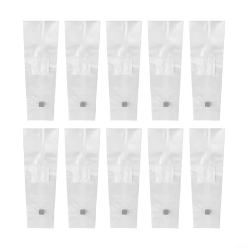 Pilzzuchtbeutel für Gourmet- und medizinische Sorten, Feuchtigkeitsspeicherung, temperaturbeständiges PP-Material, geeignet für Einstäbchen oder Wachstumszelte, 10/20/30/50 Packungen (20 Stück) von Pumixiy
