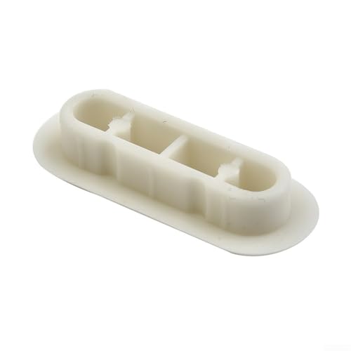 Pumixiy 10 Stück WC-Sitz-Stoßstangen, weiße ABS-TPE-Kissen, passend für Geräuschunterdrückung, Ersatzzubehör (10 x Sitzkissen) von Pumixiy