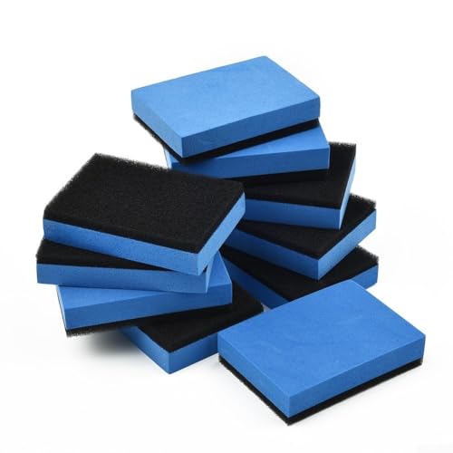 Pumixiy 10-teiliges Auto-Detailing-EVA-Schwamm-Set, Keramik-Beschichtung, Applikator-Pads, Auto-Glaspolitur, Wachs-Werkzeug, professionelle Dual-Dichte Pumixiy 10-teiliges Auto-Detailing-EVA-Schwamm-Set, Keramik-Beschichtung, Applikator-Pads, Auto-Glaspolitur, Wachs-Werkzeug, professionelle Dual-Dichte von Pumixiy