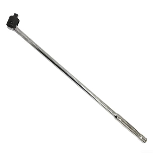 Pumixiy 61.0 cm Schwerlast Steckschlüssel mit 180 Grad Schwenkkopf 1/2 Zoll Antrieb für Autoreparaturen und Heimwerkerprojekte von Pumixiy