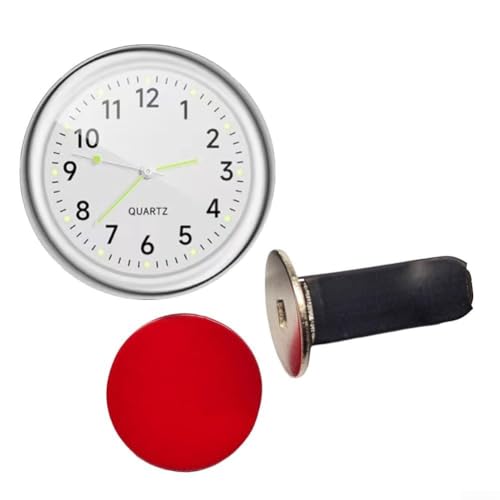 Pumixiy Auto-Armaturenbrett-Uhr mit Lüftungsschlitz-Clip, leuchtendes Mini-Timepiece für Auto, Boot, Fahrrad, Zuhause, Stahlstruktur, kleines Digitaldisplay, Nachtlicht, Sichtbarkeit, kompaktes Design Pumixiy Auto-Armaturenbrett-Uhr mit Lüftungsschlitz-Clip, leuchtendes Mini-Timepiece für Auto, Boot, Fahrrad, Zuhause, Stahlstruktur, kleines Digitaldisplay, Nachtlicht, Sichtbarkeit, kompaktes Design von Pumixiy