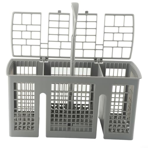 Pumixiy Besteckkorb für Geschirrspüler kompatibel für Bosch für Siemens für Neff für Bauknecht grau Kunststoff mit Griff 6 Fächer mit Deckel Ersatzteil 22,8 x 9 x 11,7 cm Pumixiy Besteckkorb für Geschirrspüler kompatibel für Bosch für Siemens für Neff für Bauknecht grau Kunststoff mit Griff 6 Fächer mit Deckel Ersatzteil 22,8 x 9 x 11,7 cm von Pumixiy