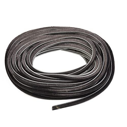 Pumixiy Dichtungsleiste für Türen und Fenster, 5 mm x 6 mm, Isolierung für Flügelschiebetüren, 10 m Pumixiy Dichtungsleiste für Türen und Fenster, 5 mm x 6 mm, Isolierung für Flügelschiebetüren, 10 m von Pumixiy