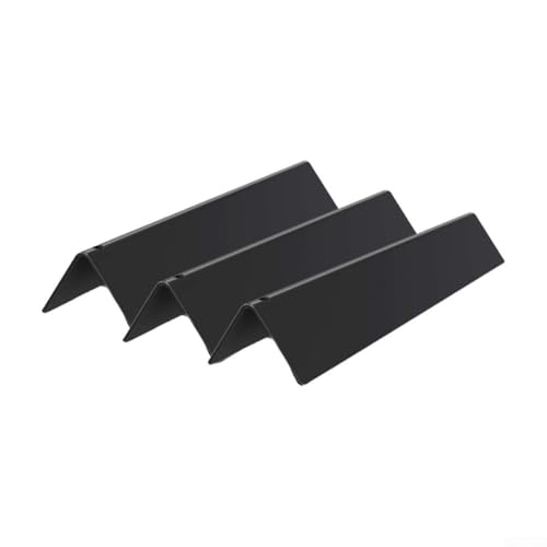 Pumixiy Emaille-Heizplatte Fire S220, kompatibel mit Weber für Gasgrills der Serie 7635 I II 200, E210, S210, Isolations-Trennwand, 20132017, 3er-Pack, BBQ E220 mit Brettern von Pumixiy