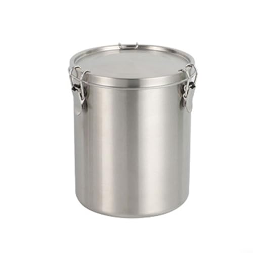 Pumixiy Frischhaltedose aus Edelstahl, luftdicht, für Kaffeebohnen, Tee, Mehl, Zucker, Küche, Speisekammer, Organisation, 520 ml - 2500 ml (1600 ml) von Pumixiy
