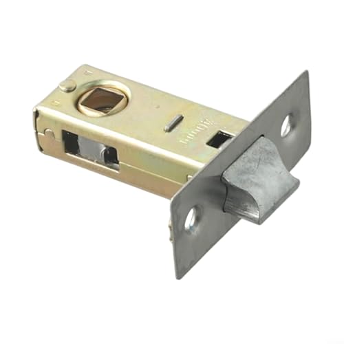 Pumixiy Innentür-Riegelmechanismus mit federbelastetem Design, Einsteckschloss, flach, für linke und rechte Türen, mehrere Größen (40 mm) von Pumixiy