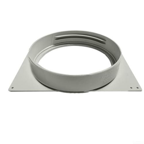 Pumixiy Klimaanlagen-Abluftk-Adapter, 150 mm Durchmesser, Fenster-Installationsschnittstelle, Anschluss, grau, tragbarer AC-Schlauchaufsatz von Pumixiy