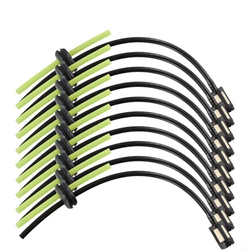 Pumixiy Kraftstoffleitungsschlauch mit Filter-Set für Rasentrimmer, Rasenmäher, Garten-Elektrogeräte, Ersatzteile, 21 cm, 10 Stück von Pumixiy
