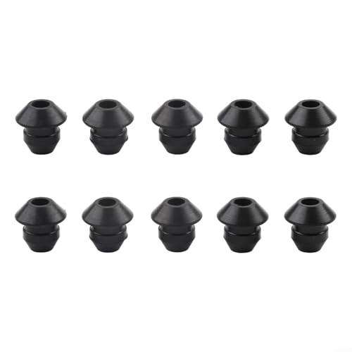 Pumixiy Kraftstofftank-Schlauchtüllen, 10 Stück, Dichtung für FS80, FS85, FS88, Km85, Hs80, Rohr, FS40, Hl75, TS460, Br420, Unterlegscheibe, Bg75, Öl, Ersatzteile, Gummi von Pumixiy