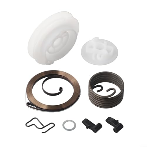 Pumixiy Laubbläser Rückzugstarter Reparaturset kompatibel mit BG56C BG86C SH86C SH56C Ersatzteile mit Federhalterung und Pfoten für Handgebläse 42371900600 von Pumixiy