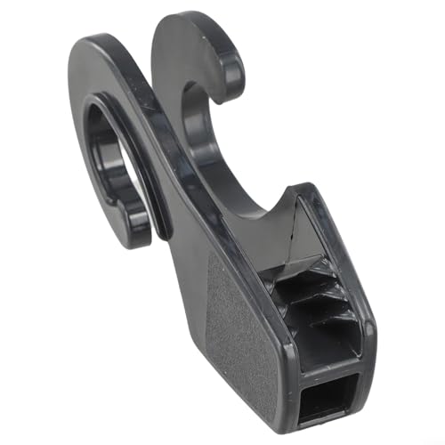 Pumixiy Marine Boot Fender Hook 25mm Rail Hanger Adjustable Quick Release Anti-Kollision Cable Holder Mount Dock Line Support For Fenders Black White (Black) von Pumixiy