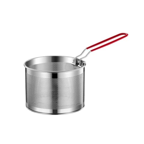 Pumixiy Nudelsieb aus Edelstahl mit Griff, tiefes Sieb, zum Kochen von Nudeln, Gemüse, Dampfgarer, Einsatz, verschiedene Größen, Topfabtropfer, Küchenwerkzeug (03) von Pumixiy