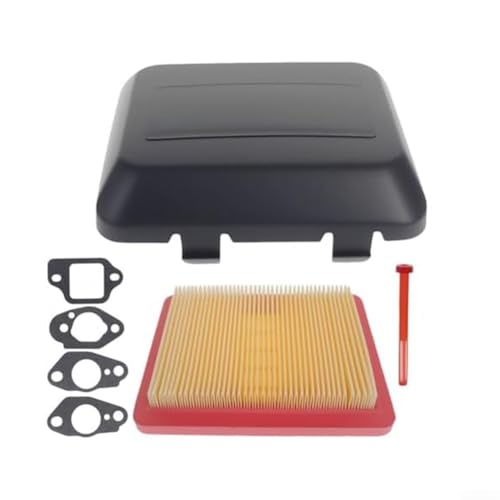 Pumixiy Rasenmäher-Luftfilter-Abdeckungs-Kit, Luftfilter-Abdeckungsmontage, GCV170 GCV190 HRN216 Motorteile mit Kraftstoffventildichtungen, Tune-Up-Set von Pumixiy