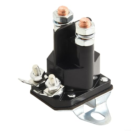 Pumixiy Rideon Magnet-Starterbolzen, 12 V, kompatibel mit 4-poligen Rasenmähern und Rasentraktoren, Anschlüsse mit Ariens Magnethülse Gilson Gravely von Pumixiy