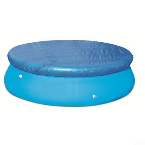 Pumixiy Runde Schwimmbadabdeckung, aufblasbare Poolabdeckung, wasserdichte Schmutzstaub-Prävention für aufblasbare Pools, für sicheren Sitz und Schmutzschutz (3,6 m) von Pumixiy