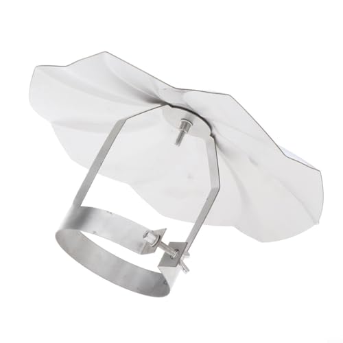 Pumixiy Schornstein-Regenschutzkappe, Edelstahl, Rauchrohr, Dachlüftungsabdeckung, Regendurchmesser gegen Schornstein, Schutz, 10 cm, Staub, Schmutz, Tiere, Schnee, Blätter Pumixiy Schornstein-Regenschutzkappe, Edelstahl, Rauchrohr, Dachlüftungsabdeckung, Regendurchmesser gegen Schornstein, Schutz, 10 cm, Staub, Schmutz, Tiere, Schnee, Blätter von Pumixiy