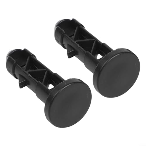 Pumixiy Schwarze Kunststoff-Scharnierstifte, 67 mm x 31 mm, Ersatzteile für 240 l Haushalts- und gewerbliche Mülleimer, einfache Montage, 2 Stück oder 6 Stück (1 Paar) von Pumixiy