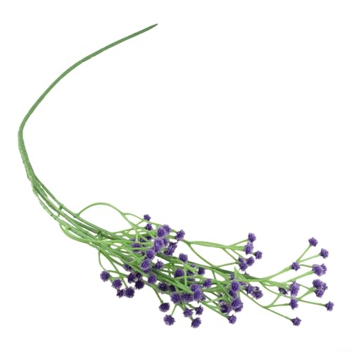 Realistische künstliche Schleierkraut-Blumenstiele für Hochzeitsstrauß, Heimdekoration, 64 cm lang, Seide, Blumenstrauß, Vase, Arrangement, Garten, Hotel, Restaurant, Ladendekoration (dunkelviolett) Realistische künstliche Schleierkraut-Blumenstiele für Hochzeitsstrauß, Heimdekoration, 64 cm lang, Seide, Blumenstrauß, Vase, Arrangement, Garten, Hotel, Restaurant, Ladendekoration (dunkelviolett) von Pumixiy