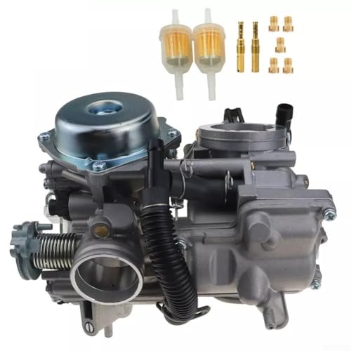 Vergaser für Honda VT600 Shadow VLX 600 Vergaser Metall Schwarz Direkter Ersatz 16100-MR1-673 16100-MR1-672 16101-MY0-670 stellt Leerlauf- und Beschleunigungsleistung wieder her Vergaser für Honda VT600 Shadow VLX 600 Vergaser Metall Schwarz Direkter Ersatz 16100-MR1-673 16100-MR1-672 16101-MY0-670 stellt Leerlauf- und Beschleunigungsleistung wieder her von Pumixiy