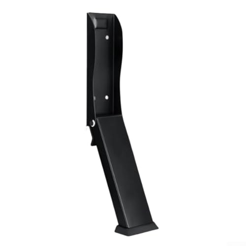 Zweck Türstopper Faltbarer Stahl Winddicht Türblock Leise Mehrere Edelstahl Design Türfarben Indoor Outdoor Punch Einfache Lagerung (Schwarz) von Pumixiy