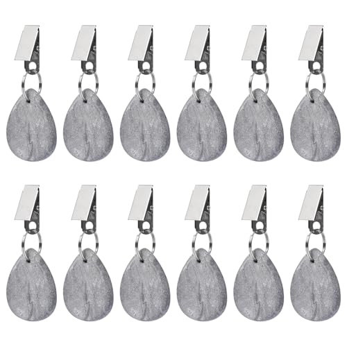 Pumwoy 12 Stück Tischdeckenbeschwerer aus Naturstein, Tischdecken Beschwerer Draußen, Tischdecke Beschwerer mit Clips, Tischdeckengewichte Tischdeckenhalter Schwer für Party Picknick Camping Hochzeit Pumwoy 12 Stück Tischdeckenbeschwerer aus Naturstein, Tischdecken Beschwerer Draußen, Tischdecke Beschwerer mit Clips, Tischdeckengewichte Tischdeckenhalter Schwer für Party Picknick Camping Hochzeit von Pumwoy