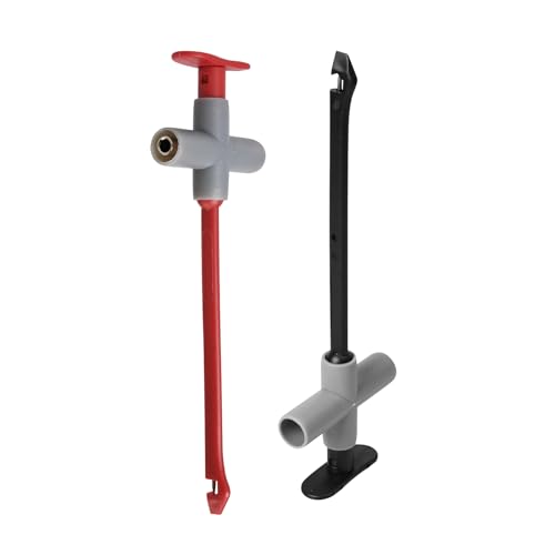 Pumwoy 2 Stück Punktionssonde Schwarz/Rot, Piercing Test Clips P5010, Multimeter Prüfsonden mit 4 mm Bananenstecker, Prüfsonden Keine Reifenpanne, Prüfhaken Auto Testwerkzeug Pumwoy 2 Stück Punktionssonde Schwarz/Rot, Piercing Test Clips P5010, Multimeter Prüfsonden mit 4 mm Bananenstecker, Prüfsonden Keine Reifenpanne, Prüfhaken Auto Testwerkzeug von Pumwoy