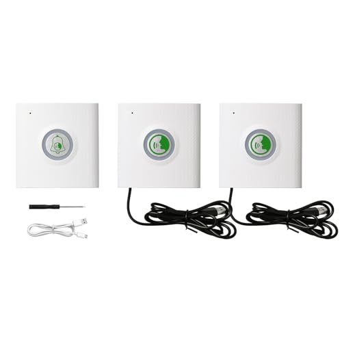 Pumwoy Drahtlose Gegensprechanlage Voice Intercom Doorbell, 200m Kabellose Gegensprechanlage Intelligente Sprach-Gegensprechanlage, Elektronische Türklingel Wireless Intercomunicador für Zuhause, Büro Pumwoy Drahtlose Gegensprechanlage Voice Intercom Doorbell, 200m Kabellose Gegensprechanlage Intelligente Sprach-Gegensprechanlage, Elektronische Türklingel Wireless Intercomunicador für Zuhause, Büro von Pumwoy