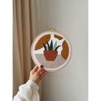 Handgestrickte Wanddeko Mit 21 cm Lochnadel von PunchioArt