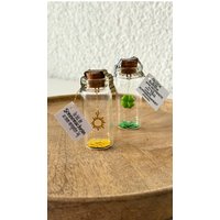 Kleinigkeit Im Glas/Mini-Geschenk Verschiedene Anlässe Korkstopfenglas Geschenk Klein von PunktundPuenktchen
