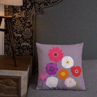 Garten Werfen Kissen von PunkyBloomster