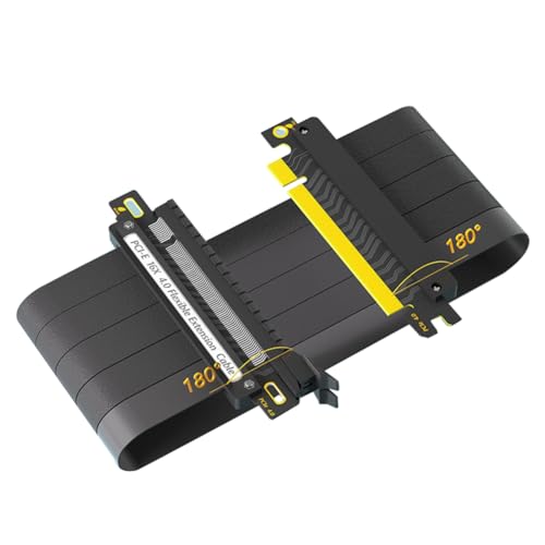 Puooifrty Full Speed PCIE-E16X auf 16X 4.0 Grafikkarten-Verlängerungskabel PCI Express GPU-Erweiterungskartenadapter Kartenverlängerung B Langlebig Einfache Installation Einfach zu Verwenden Puooifrty Full Speed PCIE-E16X auf 16X 4.0 Grafikkarten-Verlängerungskabel PCI Express GPU-Erweiterungskartenadapter Kartenverlängerung B Langlebig Einfache Installation Einfach zu Verwenden von Puooifrty