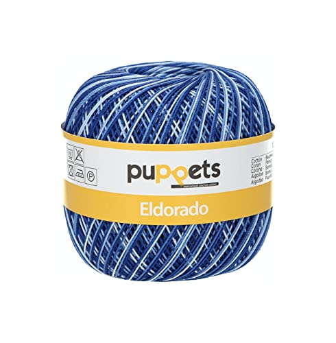 Puppets Eldorado Stärke 10 4578010-00054 Multicolor Häkelgarn, 100% Baumwolle Puppets Eldorado Stärke 10 4578010-00054 Multicolor Häkelgarn, 100% Baumwolle von Puppets