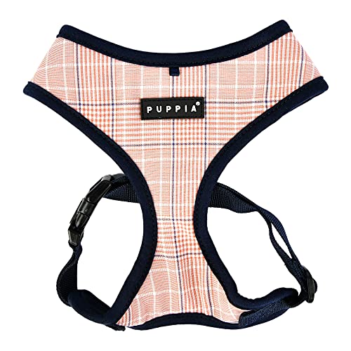 Puppia Hundegeschirr - Blake Geschirr A für kleine und mittelgroße Hunde Blake Harness A Navy L von Puppia