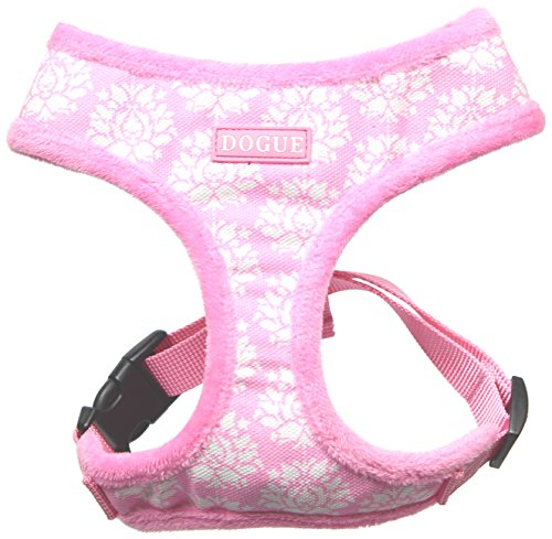 Dogue D_CANVG Softgeschirr Canvas, Fleur rosa, L von Puppia