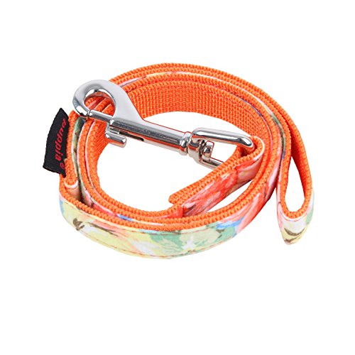 Puppia Authentic Spring Gartenleine, Orange, Größe L von Puppia