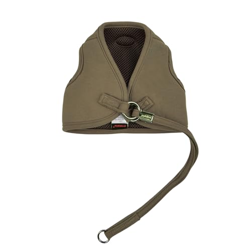 Puppia Eco Dog Harness Q Umweltfreundliches Anti-Zieh-Komfortgeschirr für kleine und mittelgroße Hunde, Braun, Größe M Puppia Eco Dog Harness Q Umweltfreundliches Anti-Zieh-Komfortgeschirr für kleine und mittelgroße Hunde, Braun, Größe M von Puppia