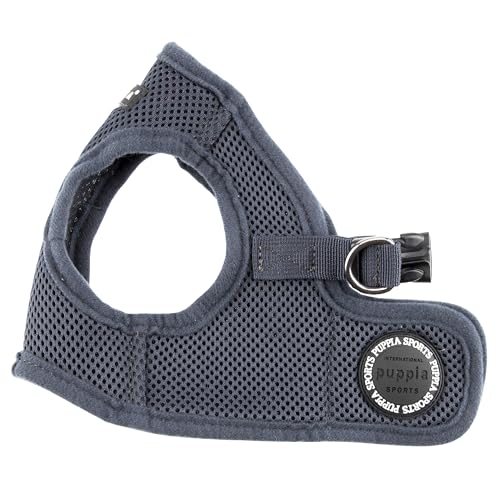 Puppia Hundegeschirr für kleine und mittelgroße Hunde - weiche Weste in vielen Farben - Auch als Welpengeschirr verwendbar -Antizuggeschirr für Hunde, Grau, XXL Puppia Hundegeschirr für kleine und mittelgroße Hunde - weiche Weste in vielen Farben - Auch als Welpengeschirr verwendbar -Antizuggeschirr für Hunde, Grau, XXL von Puppia